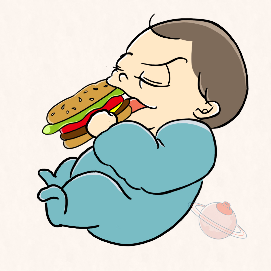 おっぱいハンバーガー